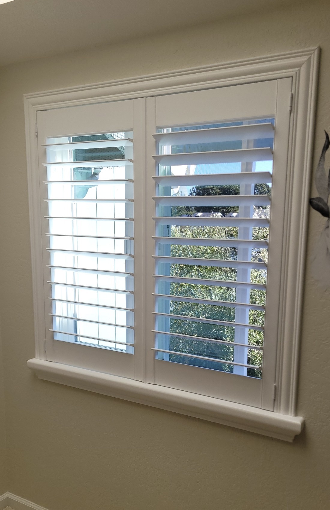 Shutter installation